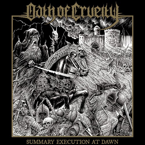 OATH OF CRUELTY - Summary Execution At Dawn cover 