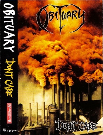 OBITUARY - Don't Care cover 