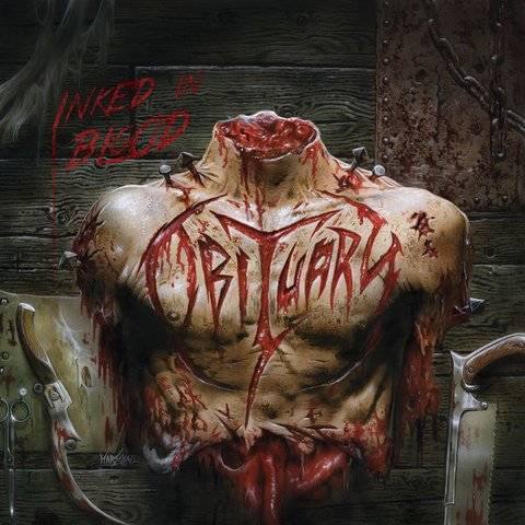 OBITUARY - Inked in Blood cover 