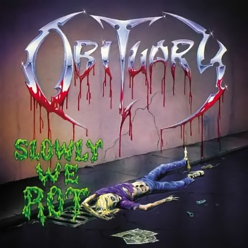 OBITUARY - Slowly We Rot cover 