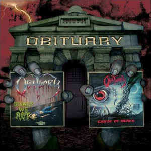 OBITUARY - Slowly We Rot / Cause Of Death cover 