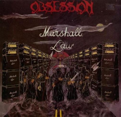 OBSESSION - Marshall Law cover 