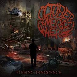OCTOBER EMBRACE HER - Fleeing Innocence cover 