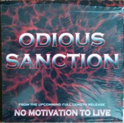 ODIOUS SANCTION - No Motivation To Live cover 