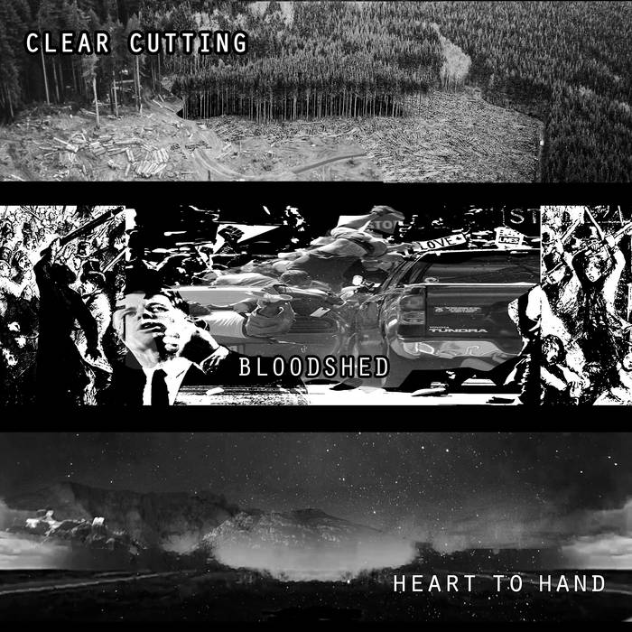 OF WOLVES - Clear Cutting ▪︎ Bloodshed ▪︎ Heart To Hand cover 