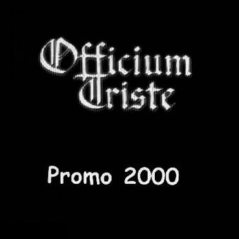 OFFICIUM TRISTE - Promo '00 cover 