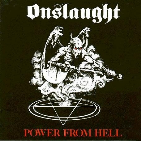 ONSLAUGHT - Power From Hell cover 