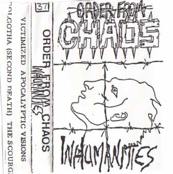 ORDER FROM CHAOS - Inhumanities cover 