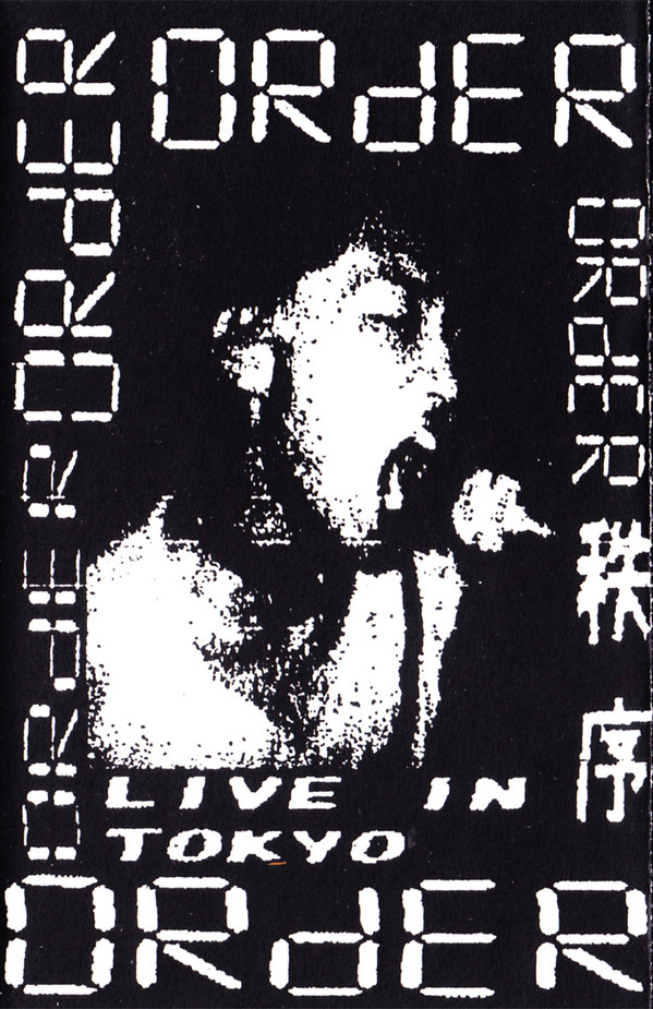 ORDER - Live In Tokyo cover 