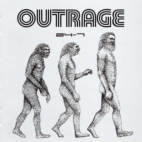 OUTRAGE - 24-7 cover 