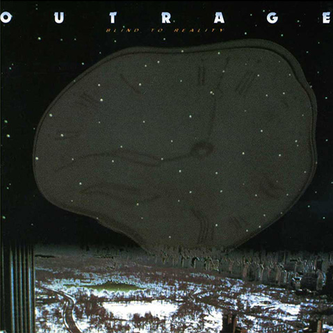 OUTRAGE - Blind to Reality cover 