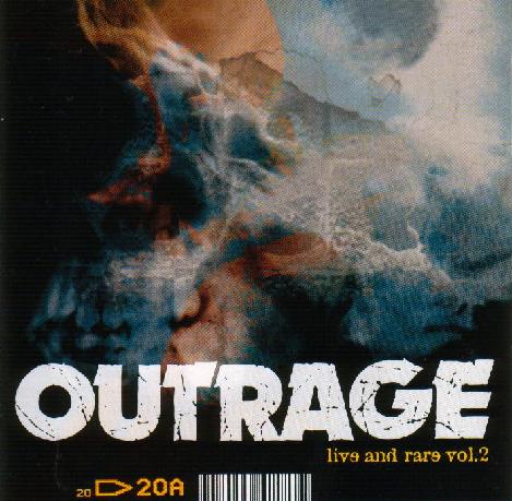 OUTRAGE - Live and Rare Vol.2 cover 