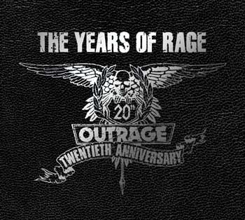 OUTRAGE - The Years of Rage cover 
