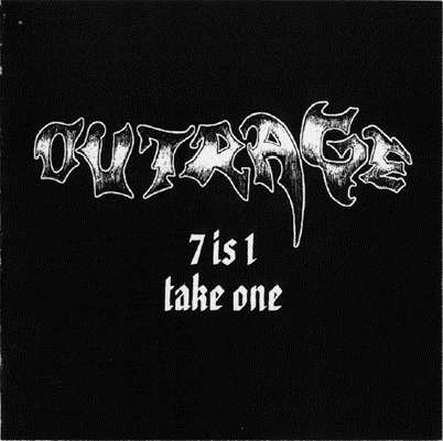 OUTRAGE - 7 Is 1 Take One cover 