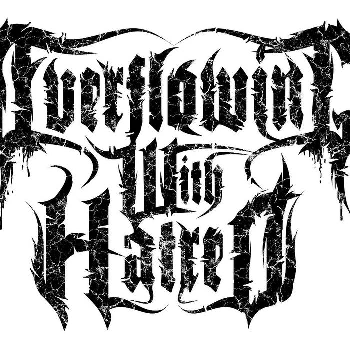 OVERFLOWING WITH HATRED - Two Against All cover 