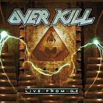 OVERKILL - Live from OZ cover 