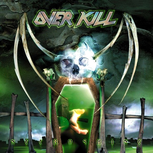 OVERKILL - Necroshine cover 