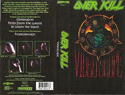 OVERKILL - Videoscope cover 