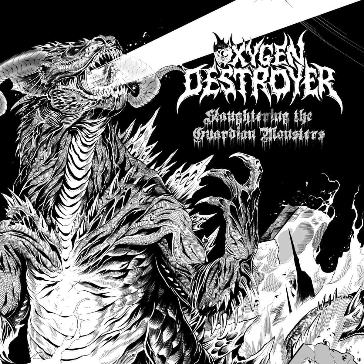 OXYGEN DESTROYER - Slaughtering the Guardian Monsters cover 