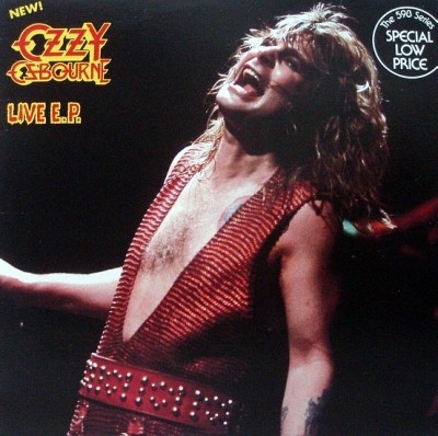 OZZY OSBOURNE - Mr. Crowley Live EP cover 