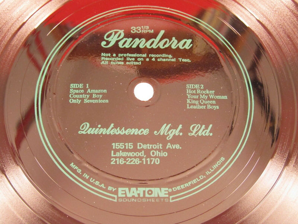 PANDORA - Pandora cover 