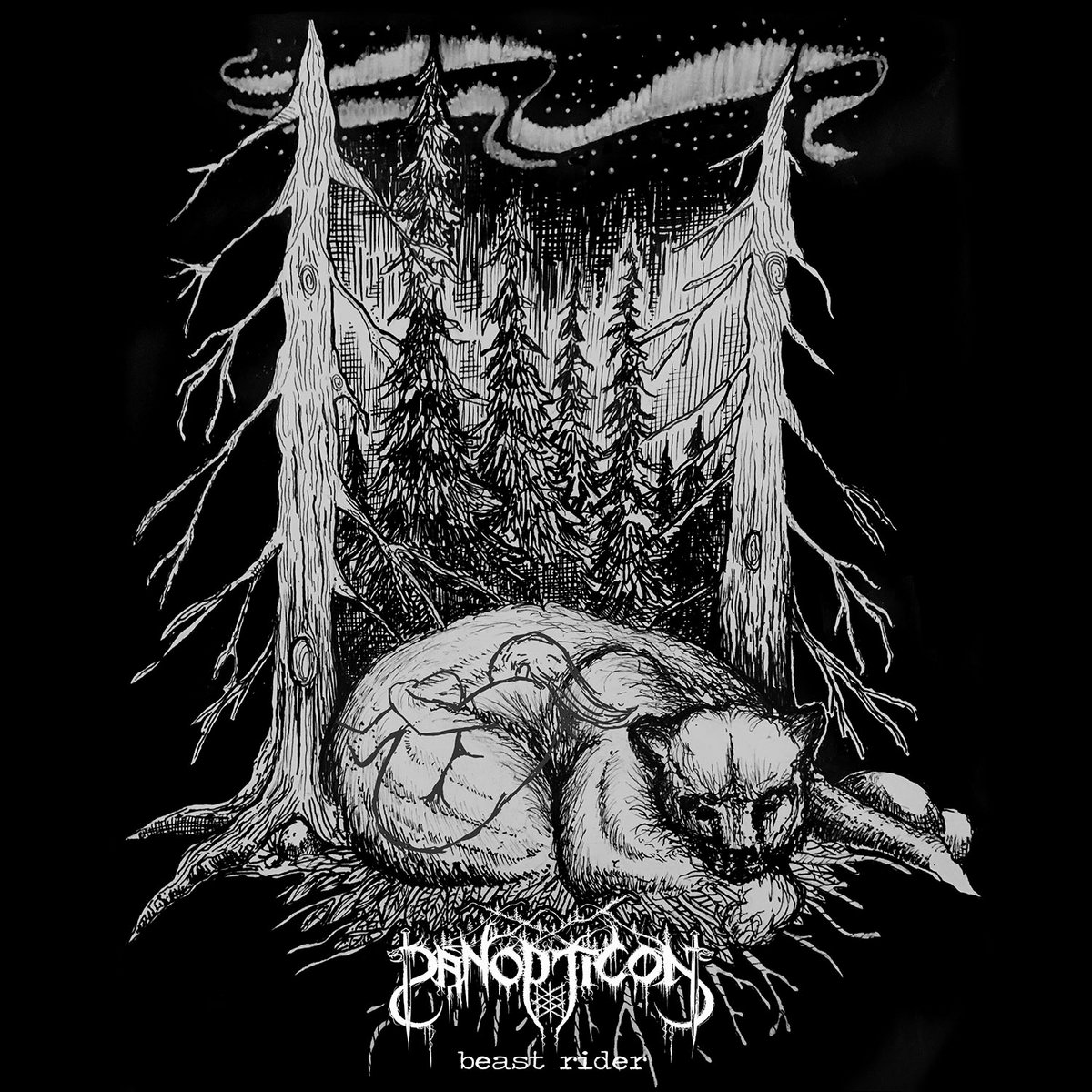 PANOPTICON - Beast Rider cover 