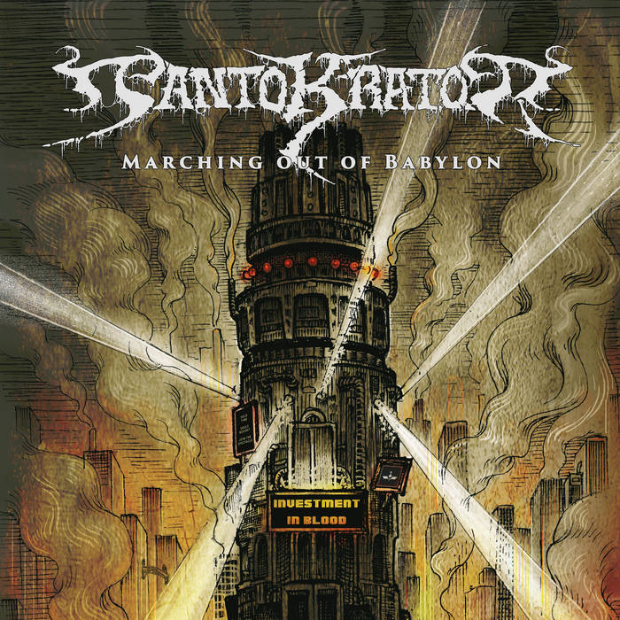 PANTOKRATOR - Marching Out of Babylon cover 