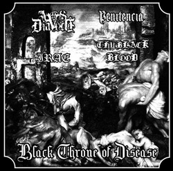 PENITÊNCIA - Black Throne of Disease cover 