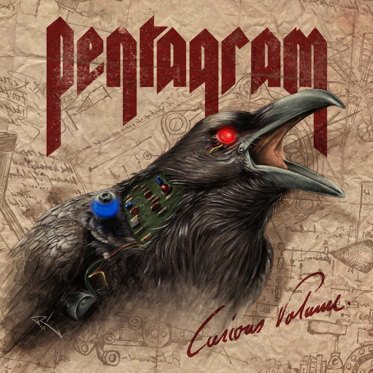 PENTAGRAM - Curious Volume cover 