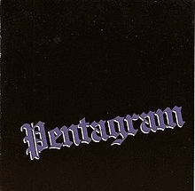PENTAGRAM - Pentagram (Relentless) cover 