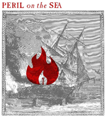 PERIL ON THE SEA - Voyages cover 