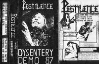 PESTILENCE - Dysentery cover 