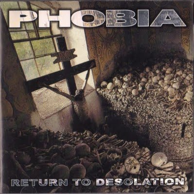 PHOBIA - Return to Desolation cover 