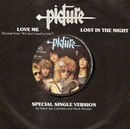 PICTURE - Love Me / Lost In The Night cover 