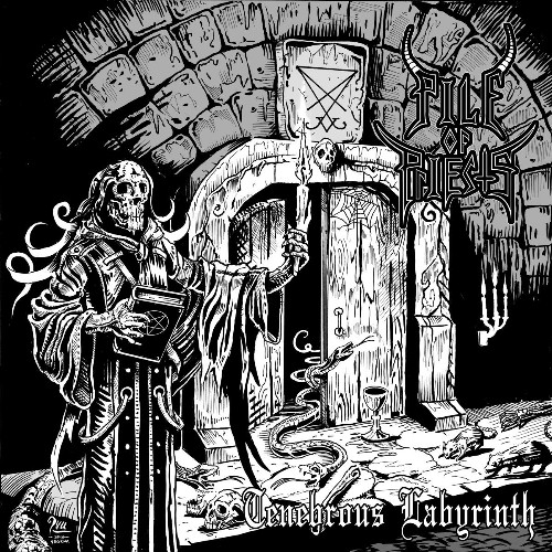 PILE OF PRIESTS - Tenebrous Labyrinth cover 