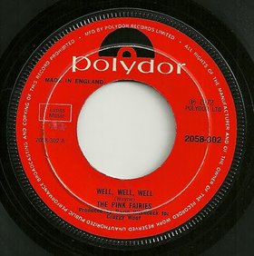 PINK FAIRIES - Well, Well, Well / Hold On cover 