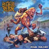 PITIFUL REIGN - Visual Violence cover 