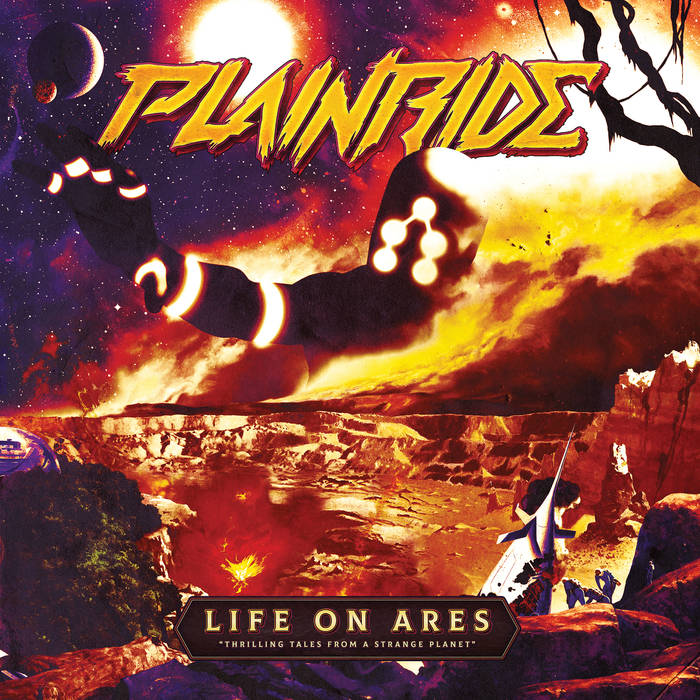 PLAINRIDE - Life On Ares cover 