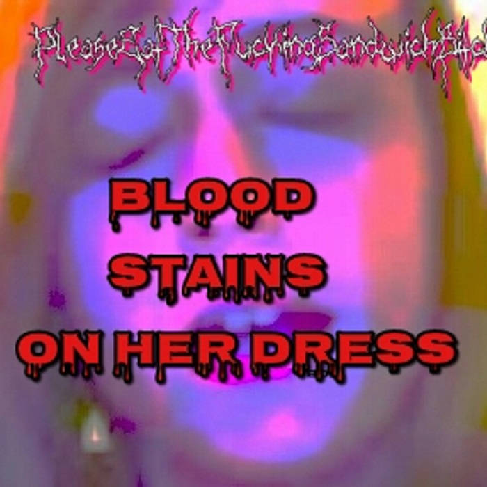 PLEASEEATTHEFUCKINGSANDWICHBITCH - Blood Stains on Her Dress cover 