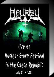PLEURISY - Live at Nuclear Storm Festival cover 