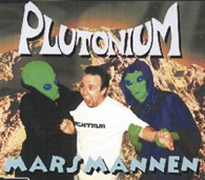 PLUTONIUM - Marsmannen cover 
