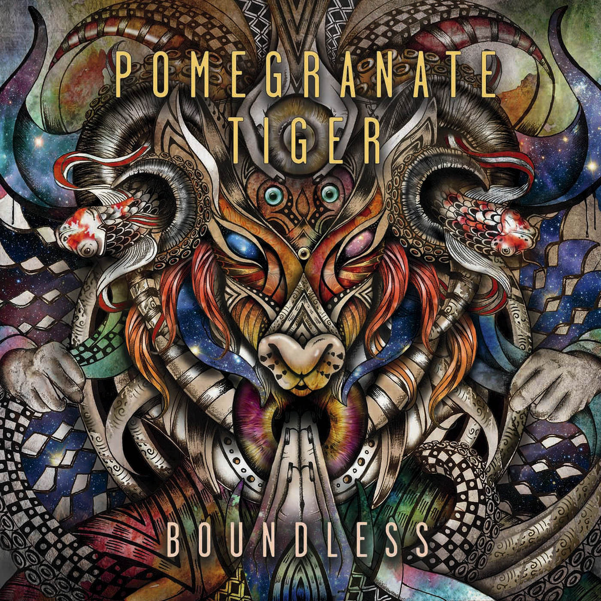 POMEGRANATE TIGER - Boundless cover 