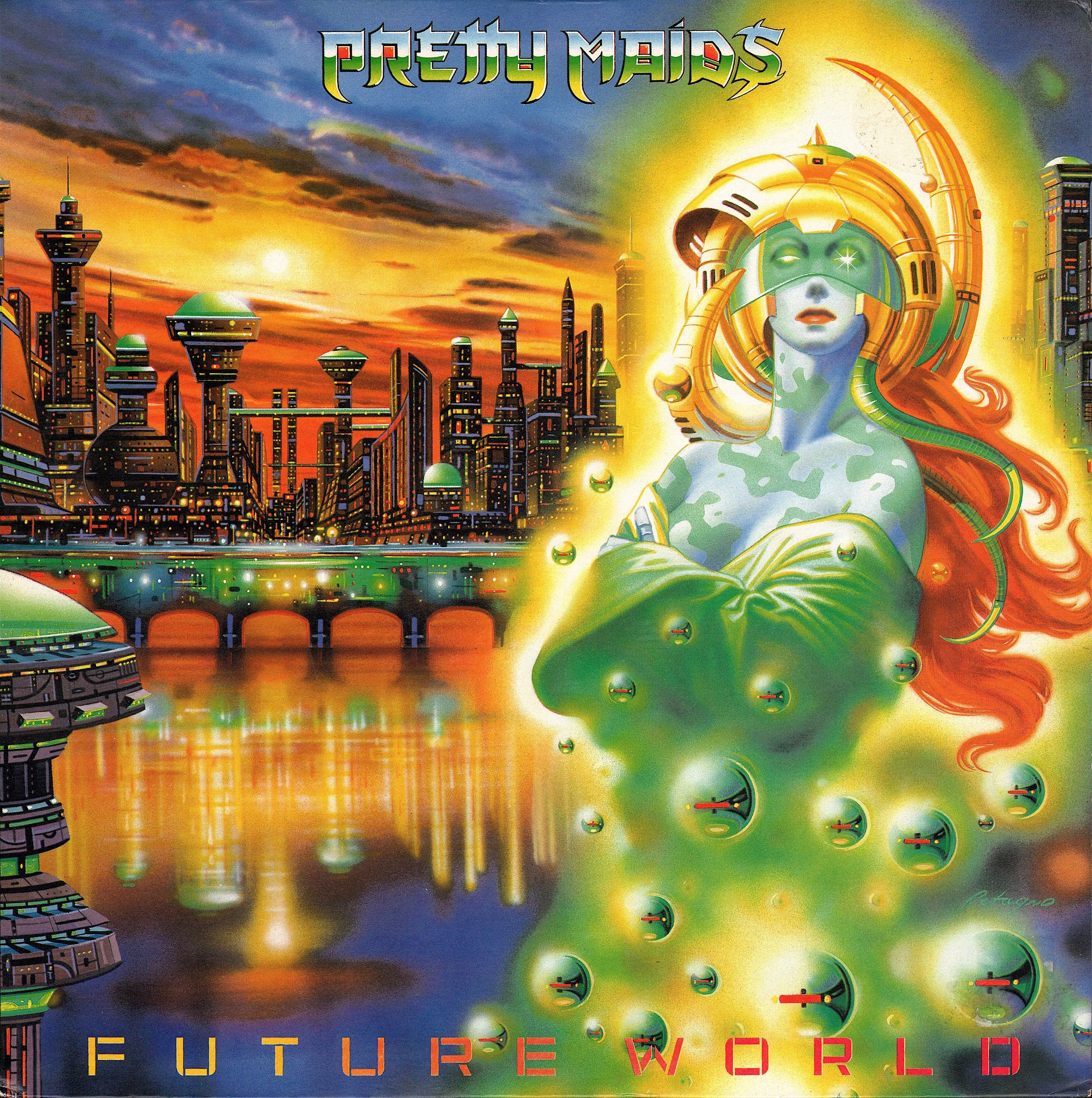 PRETTY MAIDS - Future World cover 