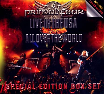 PRIMAL FEAR - Live in the USA / 16.6 All over the World cover 