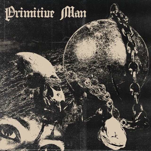 PRIMITIVE MAN - Victim cover 