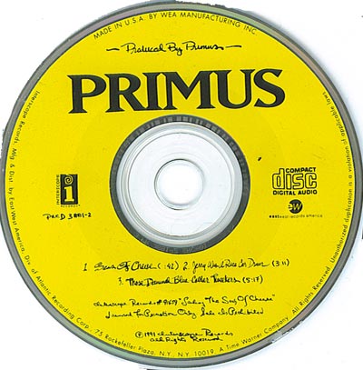 PRIMUS - Primus cover 