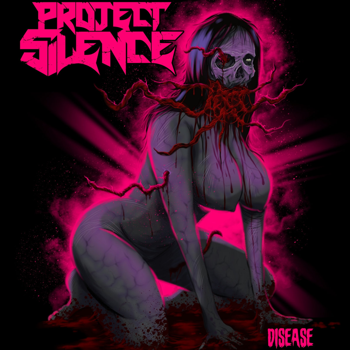 PROJECT SILENCE - Disease cover 