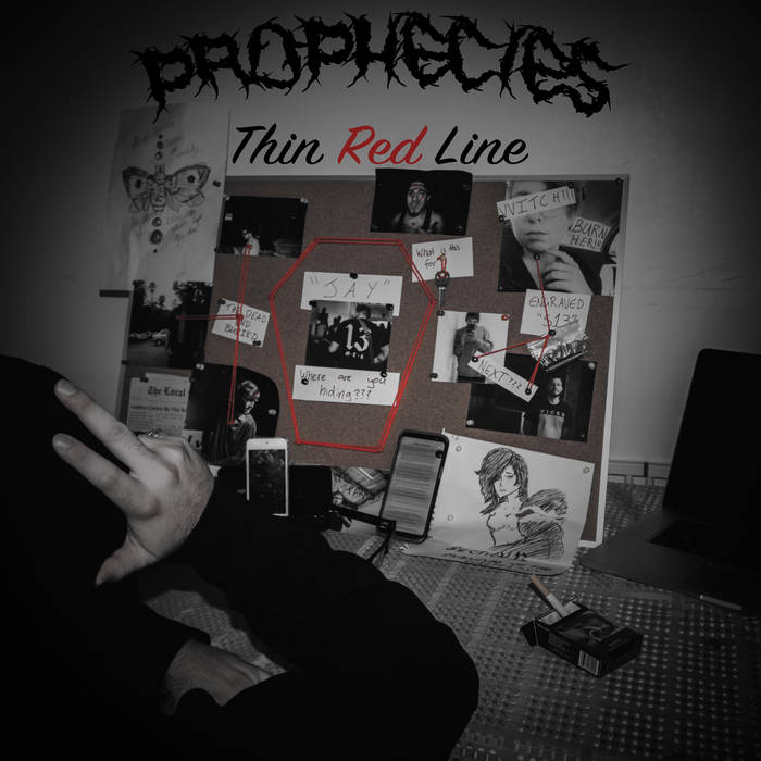 PROPHECIES - Thin Red Line cover 