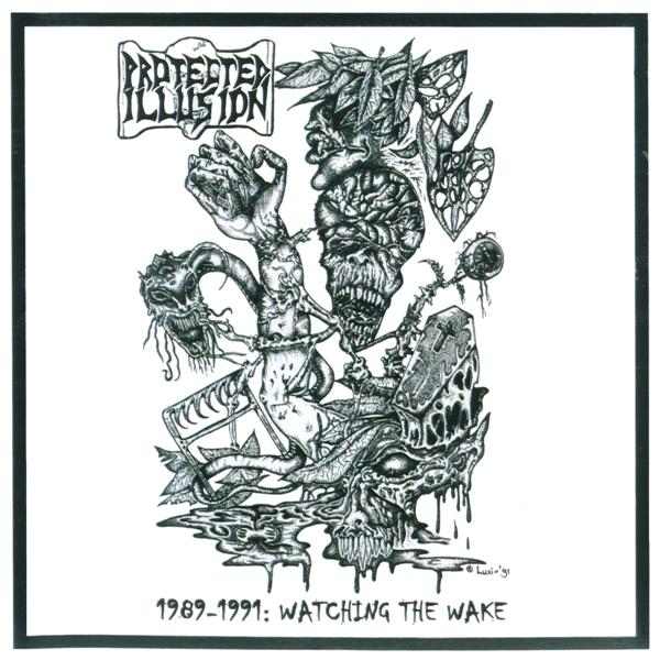 PROTECTED ILLUSION - 1989-1991: Watching the Wake cover 