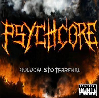 PSYCHCORE - Holocausto Terrenal cover 